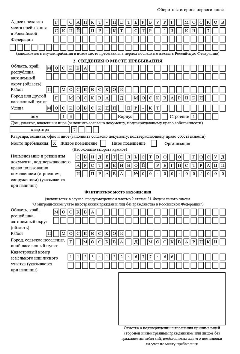 временная регистрация в Ермолино